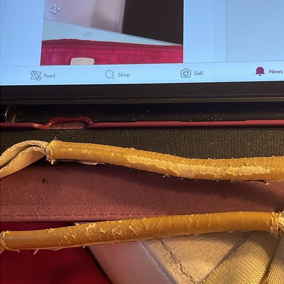 Hot Pink Colour Tote Bag by Coach (2 in 1) - Picture 9 of 11